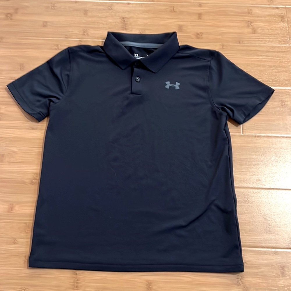 Under Armour | Boys Heat Gear Polo | EUC